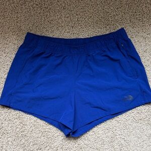 The North Face Women's Vibrant Blue Athletic Shorts